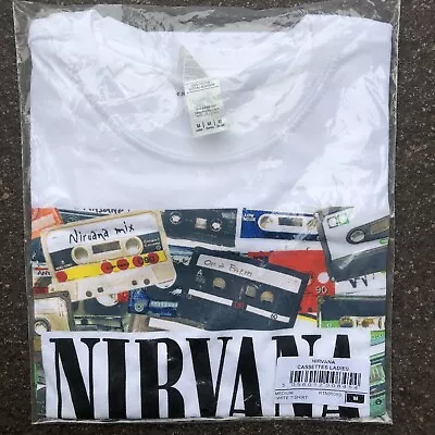 Buy Nirvana Cassettes Ladies Teeshirt  • 10£