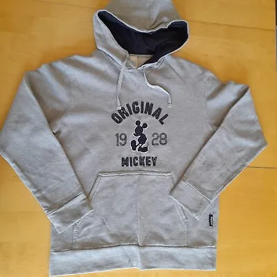 Buy DISNEY Mickey Mouse Hoodie Size Small S Grey Front Pocket Unisex Disney Store • 9.99£