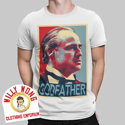 Buy Godfather T-Shirt  Poster Mafia Hope Retro Cartoon Movie Tee  Boys Girls Kids • 6.99£