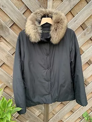 Buy Ramosport Fur Collar Winter Jacket Size 40 Made In France • 20£