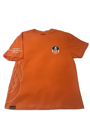 Buy Esports Championship Series Mens T-Shirt Jersey Orange Rare Size L Gamer Player • 9.99£