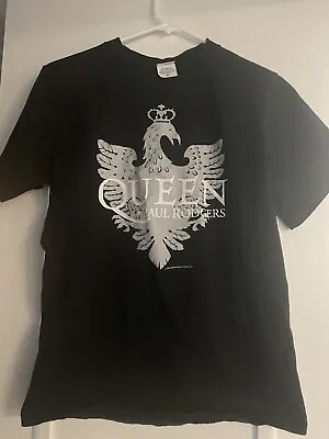Buy Vintage 2006 Queen Paul Rodgers Official Concert Tour T-Shirt Small Black • 47.35£