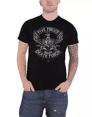 Buy Five Finger Death Punch Howe Eagle Crest T Shirt • 16.95£