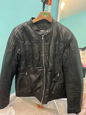 Buy MAX GRIPPO  Biker Type Jacket Skin Used Man Black Size 48 • 40£