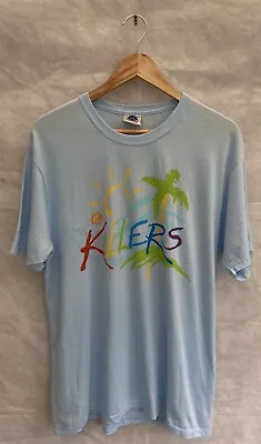 Buy The Killers A Glorious Existence Vintage Blue T Shirt Size Large L • 19.98£