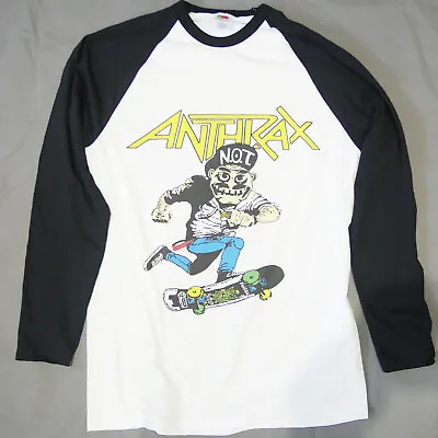 Buy Anthrax Hardcore Rock Metal Long Sleeve Baseball T-shirt Unisex S-3XL • 18.99£