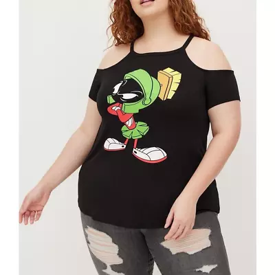 Buy Torrid Looney Tunes Marvin The Martian T-Shirt Size 3X Plus Graphic Cartoon Top • 23.67£