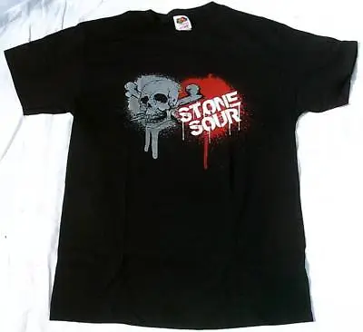 Buy Official Stone Sour Merchandise Bloody Skull Rock Star Heavy Metal T-Shirt G. XL • 25.34£
