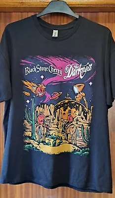 Buy Concert Tour T Shirt Black Stone Cherry/The Darkness 2023 Pre Owned  • 4.99£