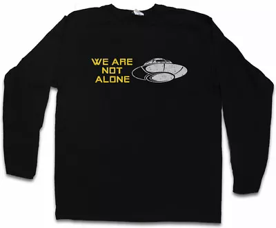 Buy WE ARE NOT ALONE LONG SLEEVE T-SHIRT Fargo Ufo Alien Sign Symbol Flying Saucers • 27.59£