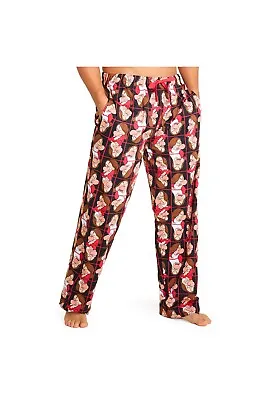 Buy Disney Mens Grumpy All Over Print Lounge Bottoms Pyjama Pants Cotton Soft • 15.49£