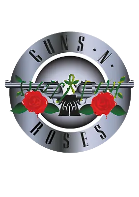 Buy Guns N Roses Style DTF Iron On Transfer T-Shirt Hoodie Bag DIY Print Size A5 A4 • 5.95£