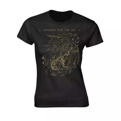 Buy HARAKIRI FOR THE SKY - ARSON GOLD BLACK T-Shirt, Girlie  Womens: 10 • 8.22£