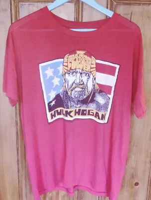 Buy Vintage 1990s 2000s Wrestling Hulk Hogan WWF T-Shirt WWE WCW  • 29.95£