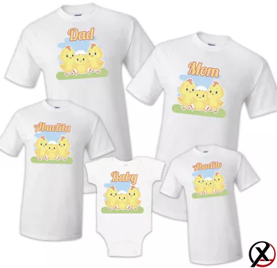 Buy Chick T Shirts Birthday Matching Party Family Kid Tshirt Little Chick, Chicken • 7.87£