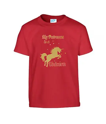 Buy My Patronus Is A Unicorn T Shirt Funny Potter Mad Girlfriend Gift Harry Unisex T • 9.99£