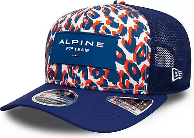 Buy CAP Formula One 1 New Era Alpine F1 Team 9Fifty NEW Camo Red White Blue • 16.89£