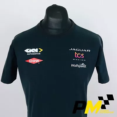 Buy Jaguar TCS Racing Formula E Team-Team Issue Race Day T-Shirt M • 19.50£
