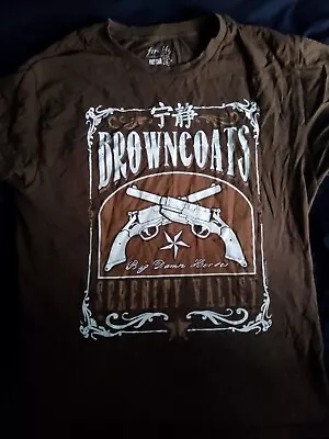 Buy Firefly Browncoats T Shirt  Large  • 13£