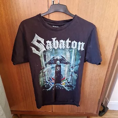 Buy  SABATON Medium Band T Shirt Front And Back Heroes To Hell And Back ,blast Merch • 18£