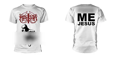 Buy Marduk - F*** Me Jesus (White) (NEW MENS T-SHIRT ) • 18.02£