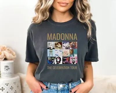 Buy The Celebration Tour Shirt, 80'S Icon, Pop Concert, Queen Of Pop • 20.04£