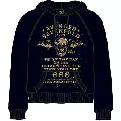 Buy Avenged Sevenfold Unisex Pullover Hoodie: Seize The Day OFFICIAL NEW  • 38.48£