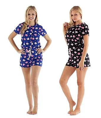 Buy Ladies I'm Not A Unicorn Playsuit / Shorts Onezee / Summer Pyjama Set ~ UK 8-18 • 16.99£