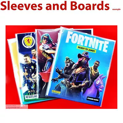 Buy 10 X Fortnite Sticker Album Tall Panini Bags / Sleeves Only. Size2 NEW . • 11.99£