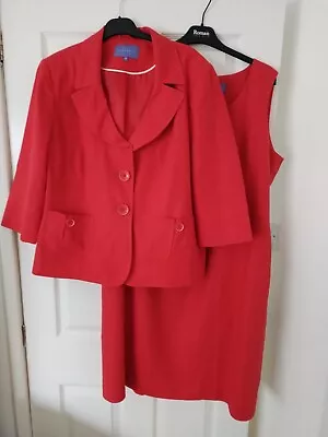 Buy Ladies Dress And Jacket Size 20 • 19£