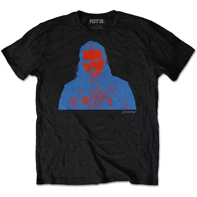 Buy Post Malone Red Blue Photo Official Tee T-Shirt Mens Unisex • 15.99£
