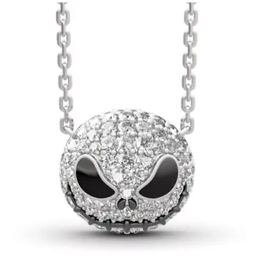 Buy Jack Skellington Nightmare Before Christmas Halloween Skull Necklace Jewellery  • 8.21£