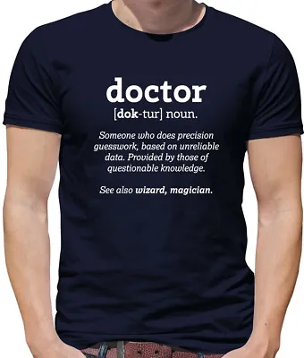 Buy Funny Definition Doctor - Mens T-Shirt - Dr GP Nurse Hospital Doctors • 13.95£