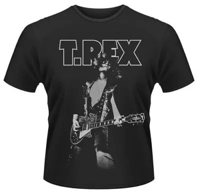 Buy T REX T Shirt Marc Bolan Glam Official Licensed Mens Black Rock Merch NEW • 15.98£