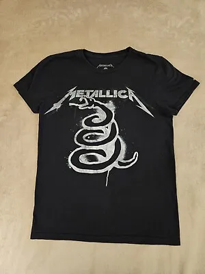 Buy Metallica Don't Tread On Me (Snake) Shirt Graphic Band T-shirt  Women's Cut Used • 19.84£