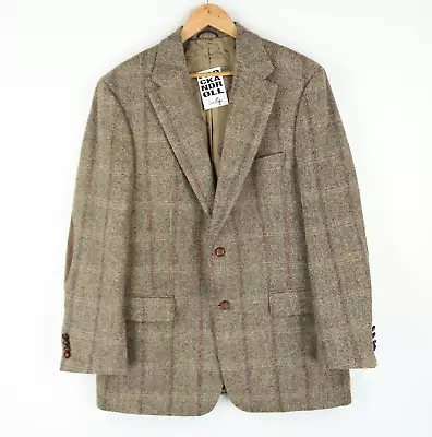 Buy Harris Tweed Sport Jacket Blazer Checked MARIO BARUTTI SZ 44  R (T1023) • 54.95£