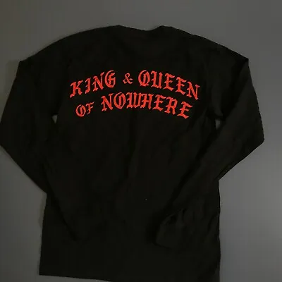 Buy Sabrina Carpenter Tour Merch King & Queen Of Nowhere Black Long Sleeve Small • 15.92£