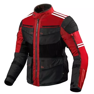 Buy Riding Motorbike Jacket Protection Biker Jacket Waterproof  Combo Red Jacket • 45.93£