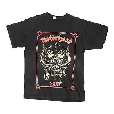 Buy Motörhead XXXV Mens Black Tshirt | Rock Metal Music Band Tee VTG • 30£