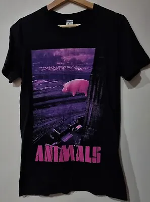 Buy Pink Floyd's Roger Waters Animals World Tour T Shirt Black Adults Small • 11.26£