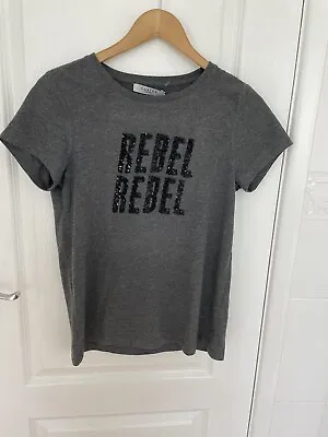 Buy Costes Ladies Rebel Rebel T-Shirt Size S Sequin • 7.99£