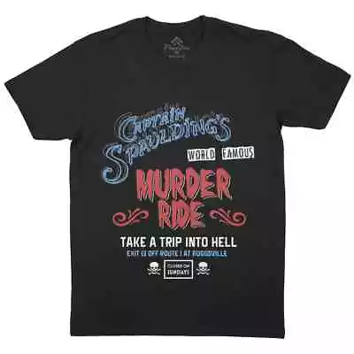 Buy Murder Ride Mens T-Shirt Horror House Hell Devil Satan Skull Corpse D258 • 11.99£