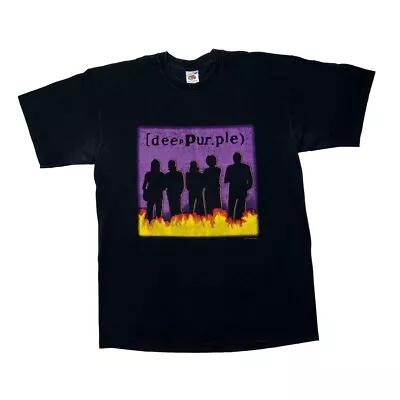 Buy DEEP PURPLE (2007) European Tour Hard Rock Heavy Metal Band T-Shirt Medium • 24.99£