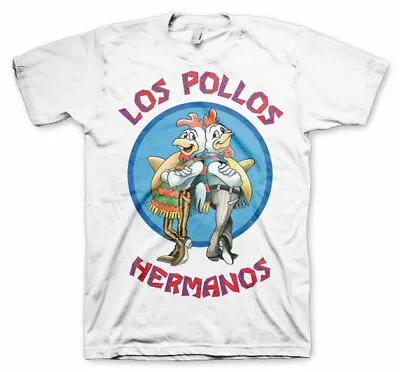 Buy Officially Licensed Breaking Bad - Los Pollos Hermanos Men's T-Shirt S-XXL Sizes • 19.53£