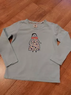 Buy Mini Boden Blue Doll T Shirt Age 5-6 Years • 2.99£