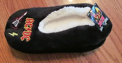 Buy AC/DC Guitar Fuzzy BABBA Slipper Socks~Women's Size S/M (5-7)~NEW W/tags • 3.79£