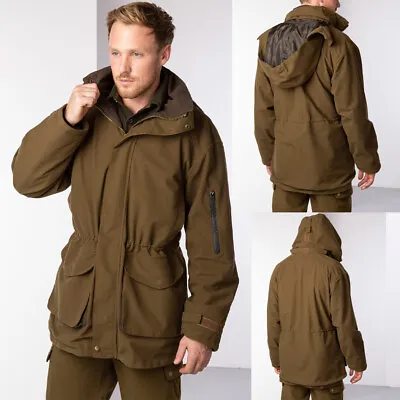 Buy Rydale Shooting Jacket Full Zip Waterproof Country Hunting Clothing Green • 65.44£