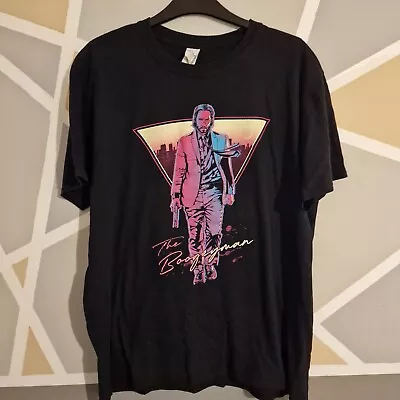Buy John Wick Boogeyman Black & Neon T-Shirt Men’s Size Large Movie Merch Rare  • 19.99£