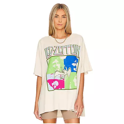 Buy NWT Daydreamer Led Zeppelin Four Square Merch Tee Size XS • 61.57£