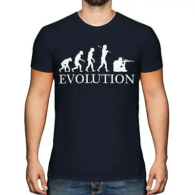 Buy Sniper Evolution Mens T-shirt Tee Top Gift Elite Rifle • 10.95£